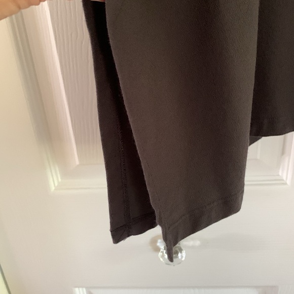 EILEEN FISHER Long Jacket Hooded Zip Front Dark Gray Size S - Picture 8 of 16